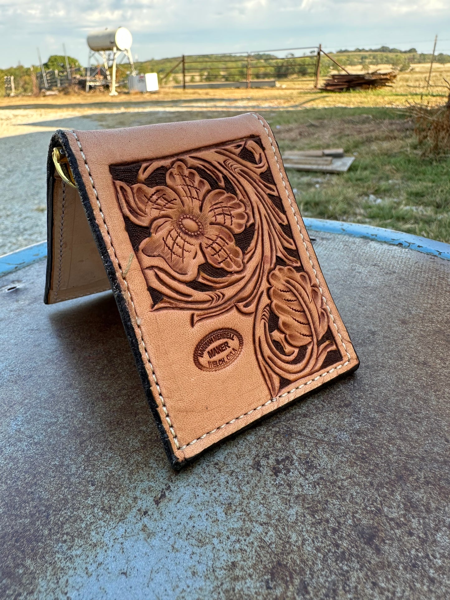 Floral Front Pocket Wallet