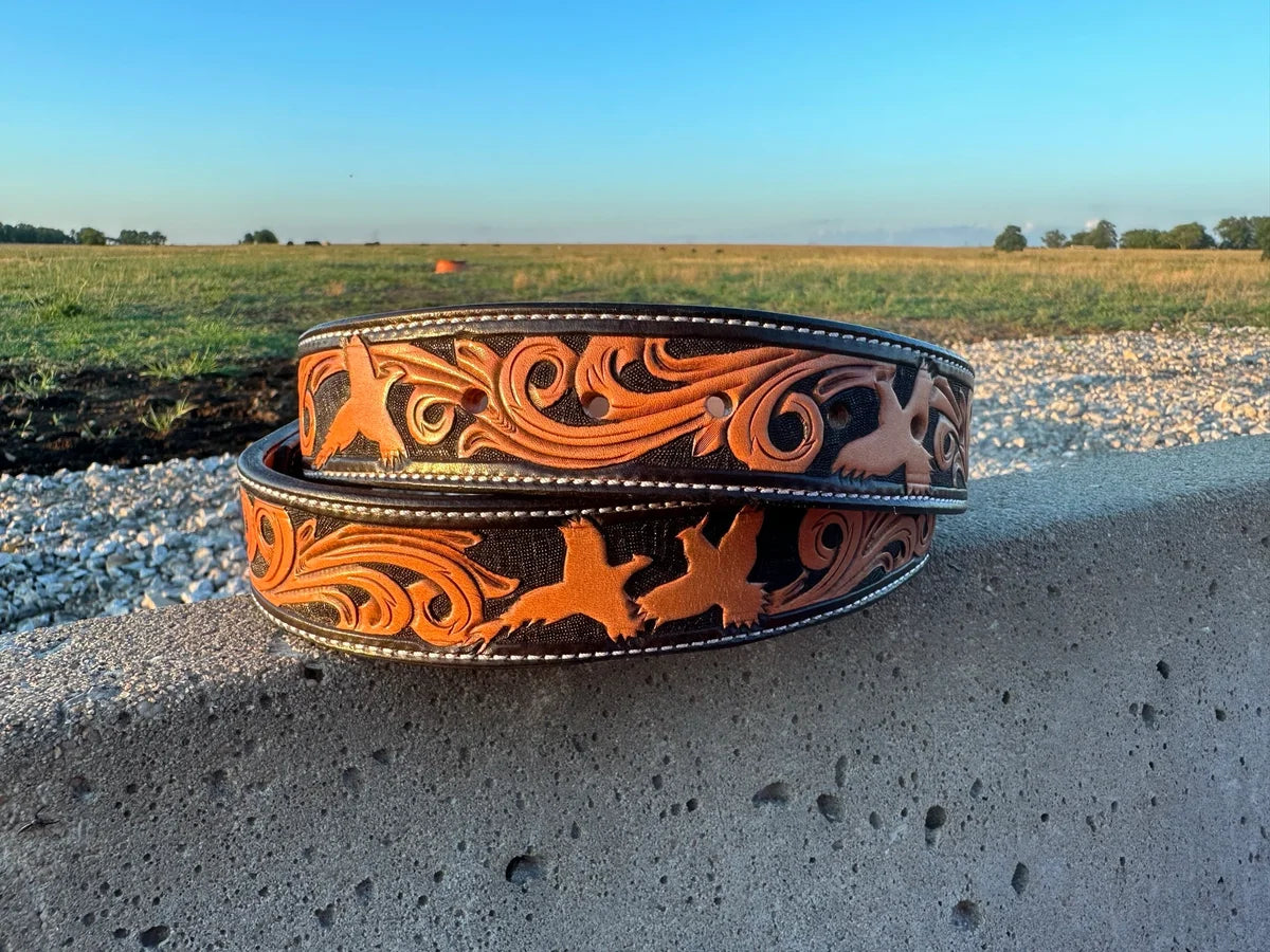 Duel Tooled and Roughout Belt